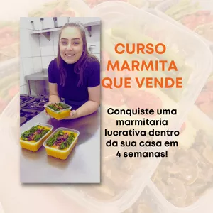 Imagem de capa para o Curso online CURSO MARMITA QUE VENDE
