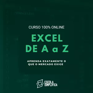 Imagem do curso Excel de A a Z