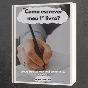 Imagem do curso E-book "Como escrever meu 1° livro?"