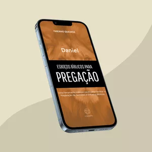 Imagem de capa para o Ebook Esboços Bíblicos Para Pregação - Daniel