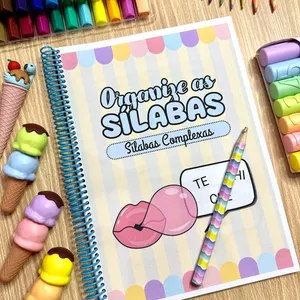 Imagem de capa para o Ebook Organize as sílabas- Sílabas complexas - 1º e 2º ano 