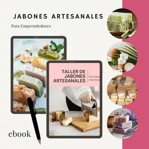 Imagen de portada para Ebook JABONES ARTESANALES PARA EMPRENDER