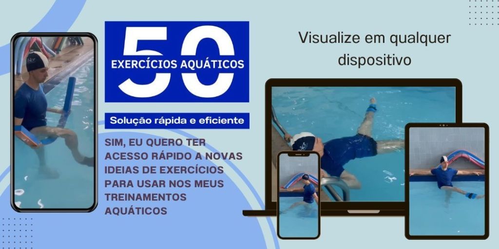 50 exercícios aquáticos para MMII