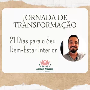 Imagem de capa para o Curso online Jornada de Transformação Emocional: 21 Dias para o Seu Bem-Estar Interior