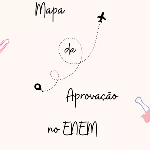 MAPA DA APROVAÇÃO NO ENEM