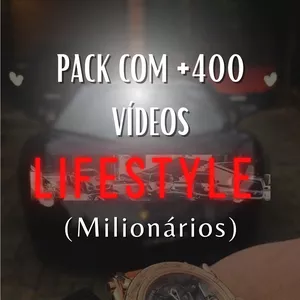 Imagem de capa para o Curso online Pack com +400 vídeos lifestyle (Milionários)
