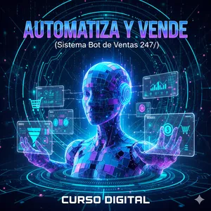 Imagen de portada para Curso online AUTOMATIZA Y VENDE (Sistema Bot de Ventas 247/)