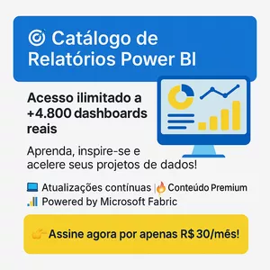 Imagem de capa para o Curso online Catálogo de Relatórios Power BI — Acesso Ilimitado