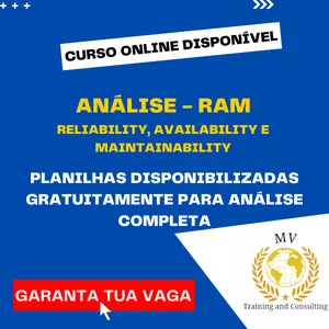 Imagem do curso Análise RAM - Confiabilidade Industrial
