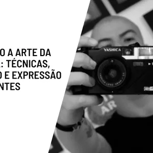 Imagem de capa para o Ebook Entendendo a Arte da Fotografia - Técnicas, Composição e Expressão para iniciantes