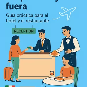 Imagen de portada para Ebook Habla italiano al hospedarte y comer fuera – Guía práctica para el hotel y el restaurante