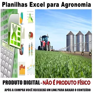 Imagem de capa para o Curso online Planilhas Excel para Agronomia