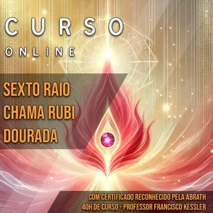 Imagem de capa para o Curso online Sexto Raio Chama Rubi Dourada