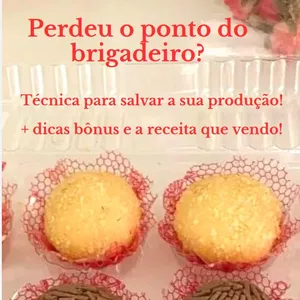 Imagem de capa para o Ebook Perdeu o ponto do brigadeiro?