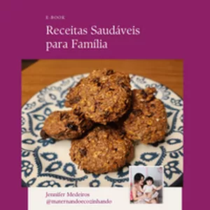 Imagem de Receitas Saudáveis para família criado por Jennifer Medeiros na hotmart