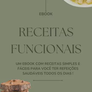 Imagem de capa para o Ebook Ebook: receitas gostosas e funcionais 