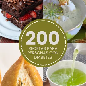 Imagem de capa para o Ebook 200 RECETAS PARA PERSONAS CON DIABETES