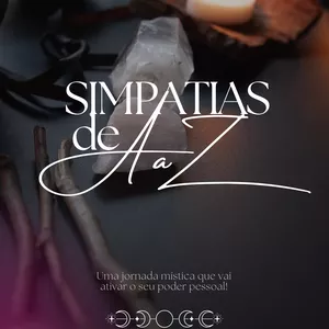 Imagem de capa para o Ebook Simpatias de A a Z: Uma jornada mística que vai ativar o seu poder pessoal