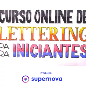 Curso Curso Online - Lettering para Iniciantes