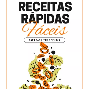 Imagem de capa para o Ebook Receitas Fáceis e Saudáveis