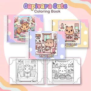 Imagen de portada para Ebook Paquete Completo de Libros Kawaii para Colorear 