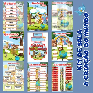 Imagem de capa para o Curso online Kit de sala A Criação RECANTO DO SABER INFANTIL