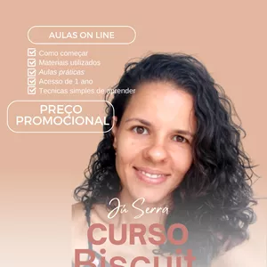 Imagem de capa para o Curso online Biscuit para iniciantes