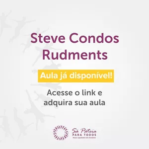 Imagem de capa para o Curso online Steve Condos Rudiments 