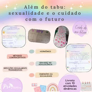 Imagem de capa para o Ebook Além do Tabu: sexualidade e o cuidado com o futuro
