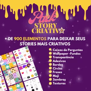 Imagem de capa para o Ebook STORY CRIATIVO