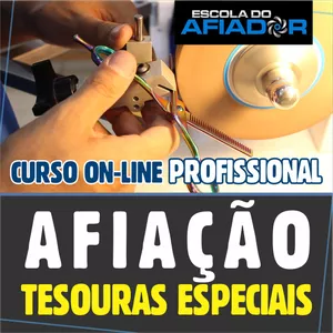 Imagem de capa para o Curso online AFIAÇÃO TESOURAS AVANÇADO