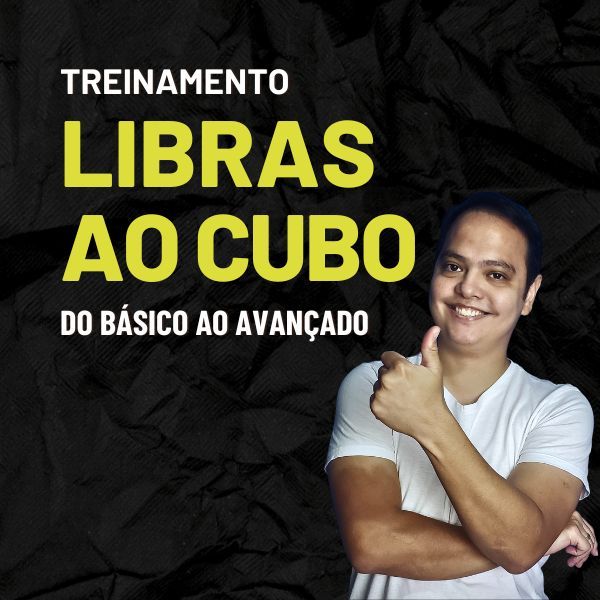 Imagem de Treinamento Libras ao Cubo  criado por Jorge Okagawa na hotmart