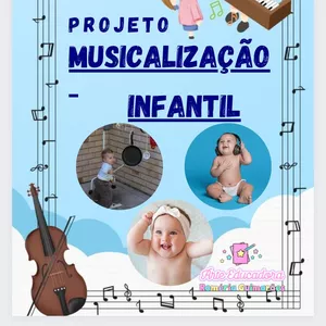 Imagem de capa para o Ebook PROJETO MUSICALIZAÇAO INFANTIL 