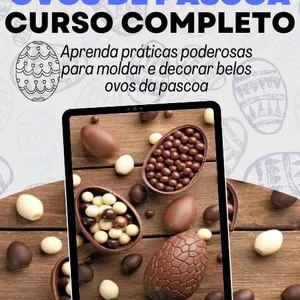 Imagem do curso e-book - ovos de pascoa