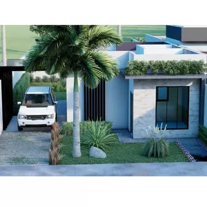 Imagem de capa para o Ebook Projeto Arquitetônico – Casa Pequena e Moderna (Produto Digital)