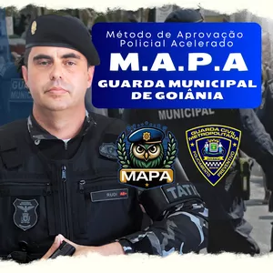Imagem do curso MAPA GCM-GOIÂNIA: Método de Aprovação Policial Acelerado na Guarda Municipal de Goiânia
