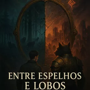 Imagem de capa para o Ebook Entre Espelhos e Lobos