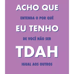Imagem de capa para o Ebook Acho que tenho TDAH