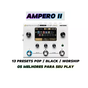 Imagem de capa para o Curso online AMPERO II - 13 TIMBRES  ( PRESETS ) PARA SEU PLAY 