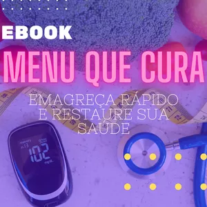 Imagem de capa para o Ebook DIABETES NUNCA MAIS - RECEITAS QUE CURAM