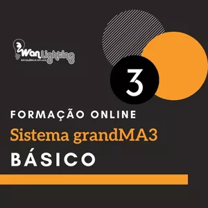 Imagem principal do produto Curso Formação Online Básico grandMA3.