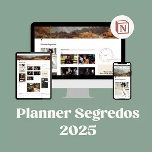Imagem de capa para o Ebook Planner Segredos 2025