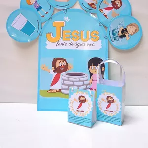 Imagem de capa para o Ebook Luva Jesus fonte de água viva RECANTO DO SABER INFANTIL 