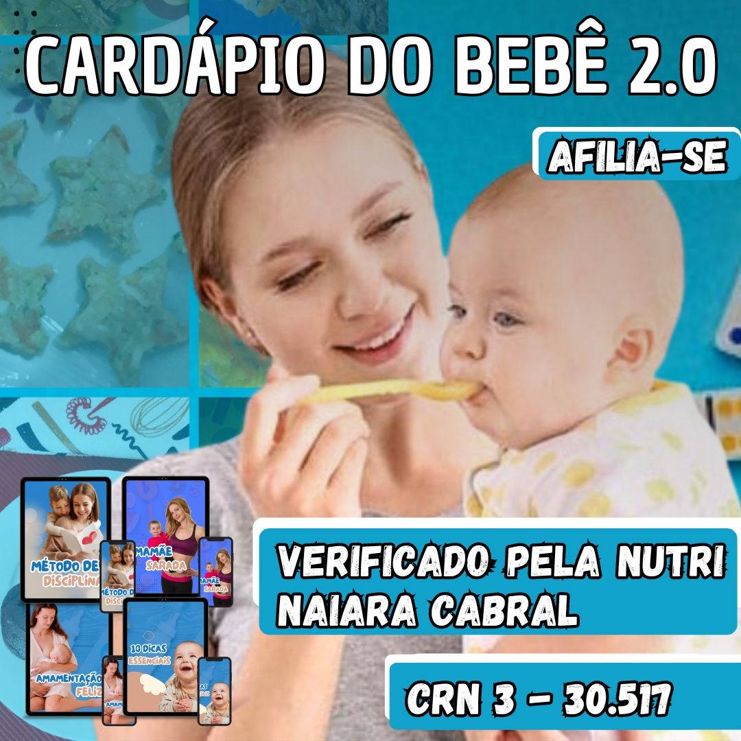 Imagem de Cardápio do bebê 2.0 criado por Robson na hotmart