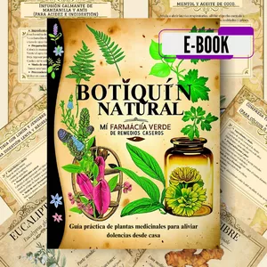 Imagen de portada para Ebook Botiquín Natural: Mi Farmacia Verde de Remedios Caseros