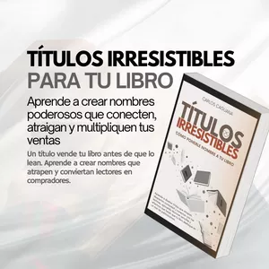 Imagen de portada para Ebook TÍTULOS IRRESISTIBLES: Cómo ponerle nombre a tu libro