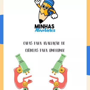 Imagem de capa para o Ebook Capas para Avaliação de Ciências para Imprimir