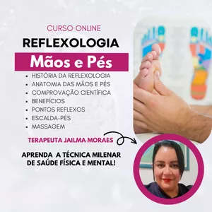 Imagem de capa para o Curso online Curso de Reflexologia 