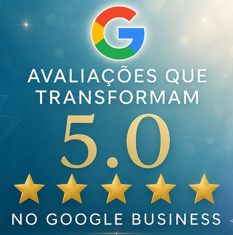 ⭐ 5 estrelas no Google Business