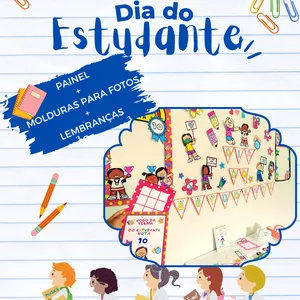 Imagem de capa para o Ebook KIT DIA DO ESTUDANTE PROF GABI